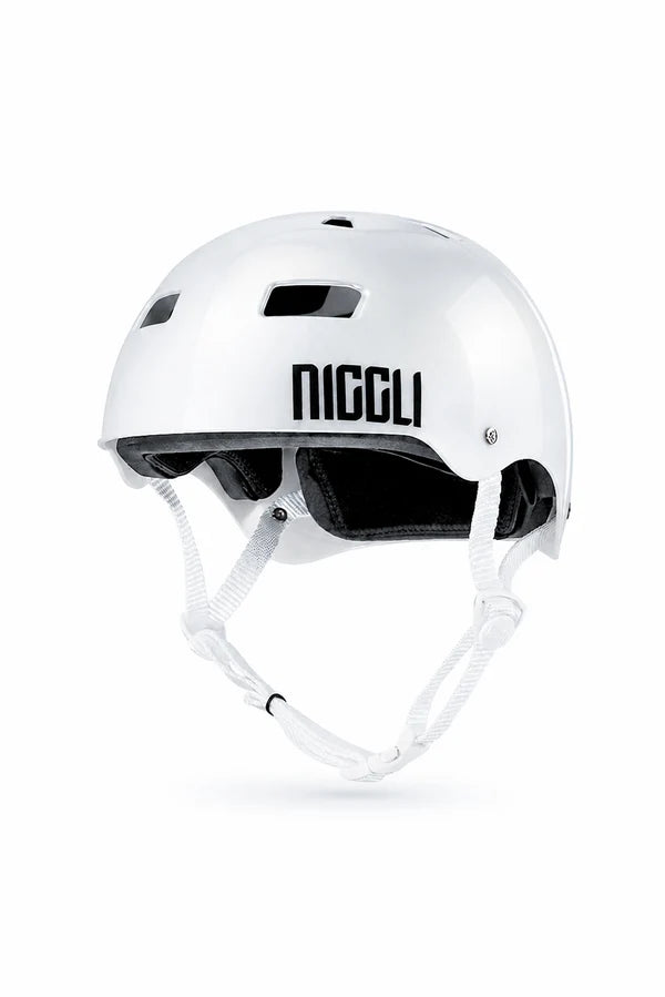 Capacete Niggli Pró Branco Pérola
