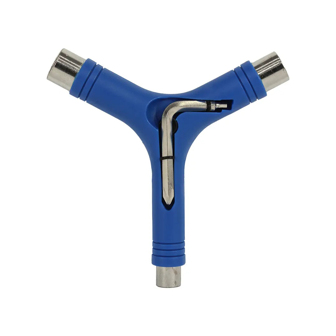 Chave Tilt Skate 6 em 1 Refaz Rosca Azul Escuro