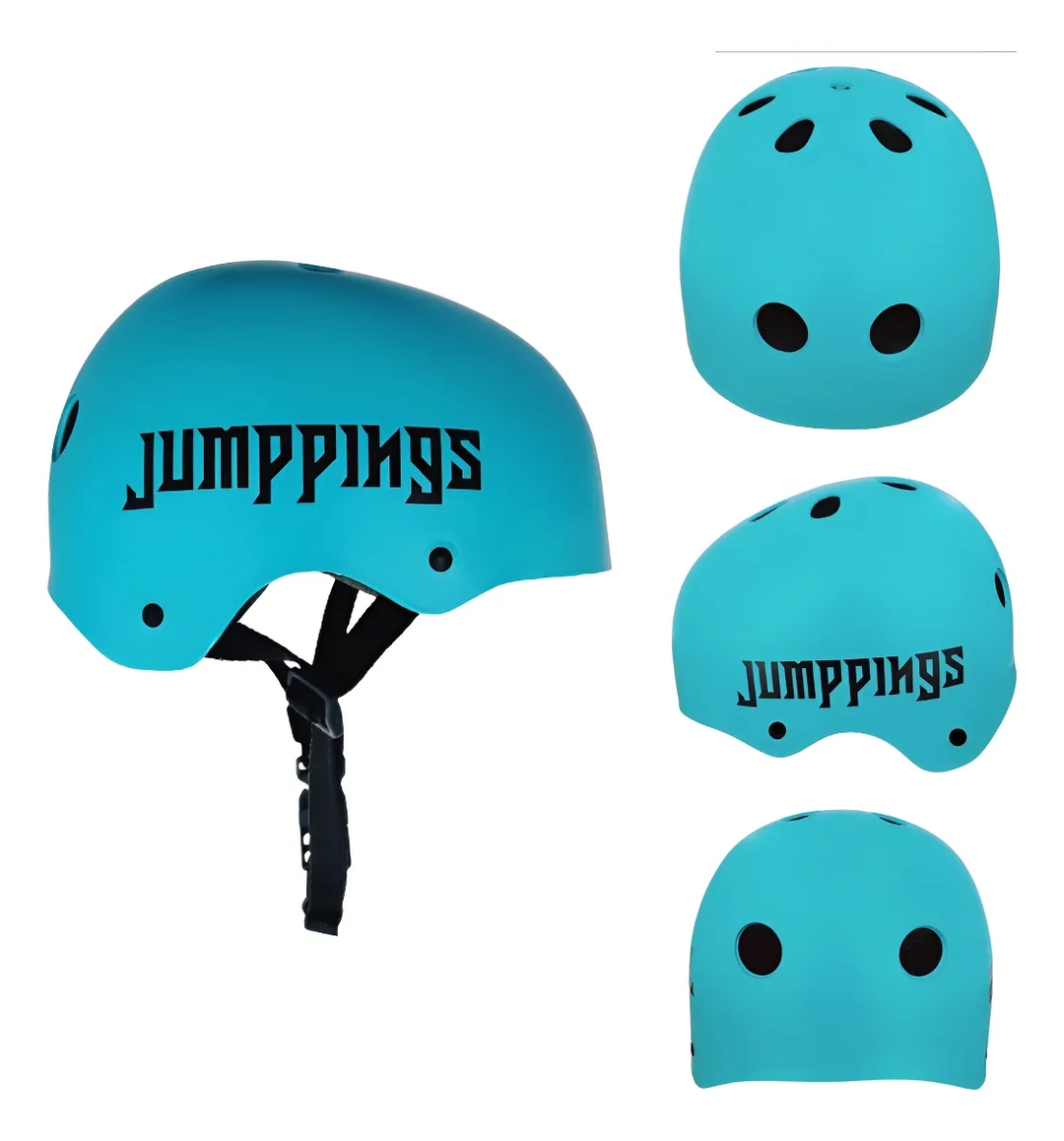 Casco para Patines Bicicleta Patinete Skate Pro Go Roller Blanco