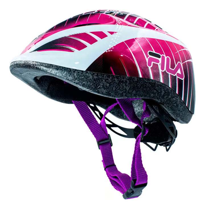 Capacete Fila Infantil Ajustável XP de 47 a 51cm de circunferência