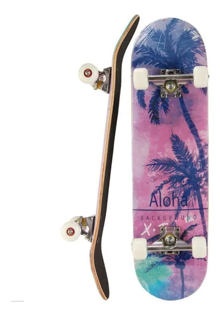 Skate Iniciante Infantil Aloha 50kg Abec-7