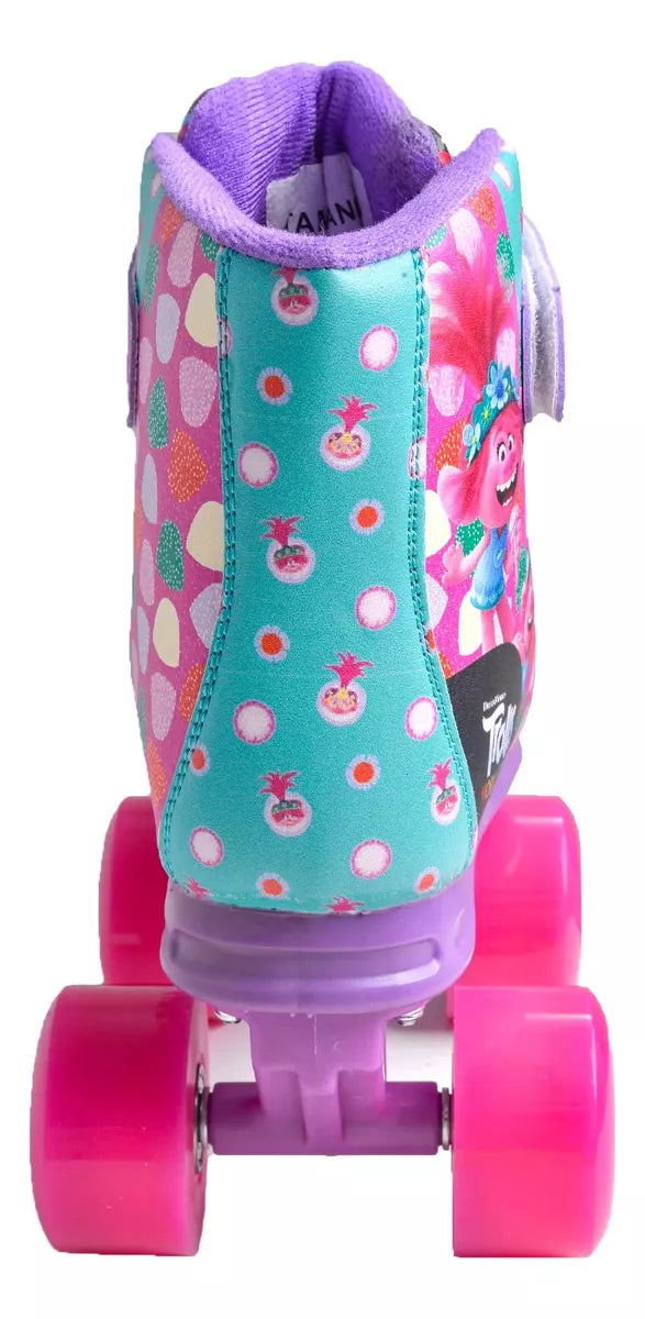 Patins Quad Candy Trolls Word Tour Infantil