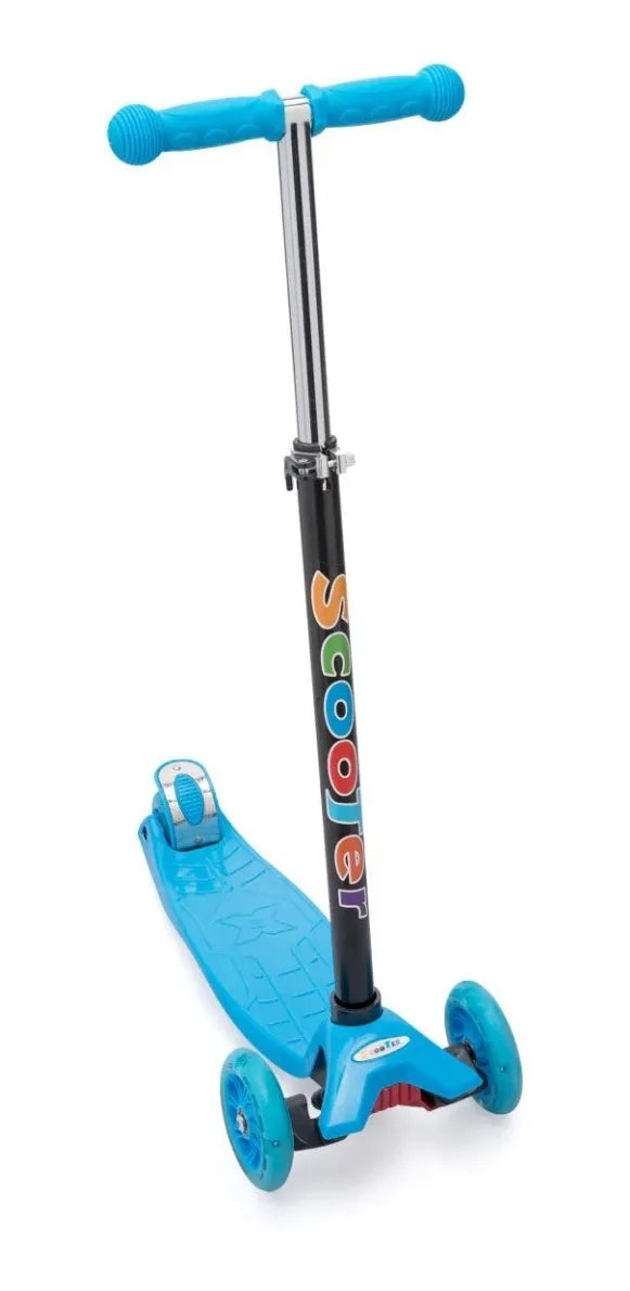 Children's Scooter 4 Wheels COLORFUL LED 60kg Aluminum Foldable Scooter Various Colors