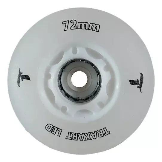 Set of 4 Traxart Led Wheels 72mm 83A