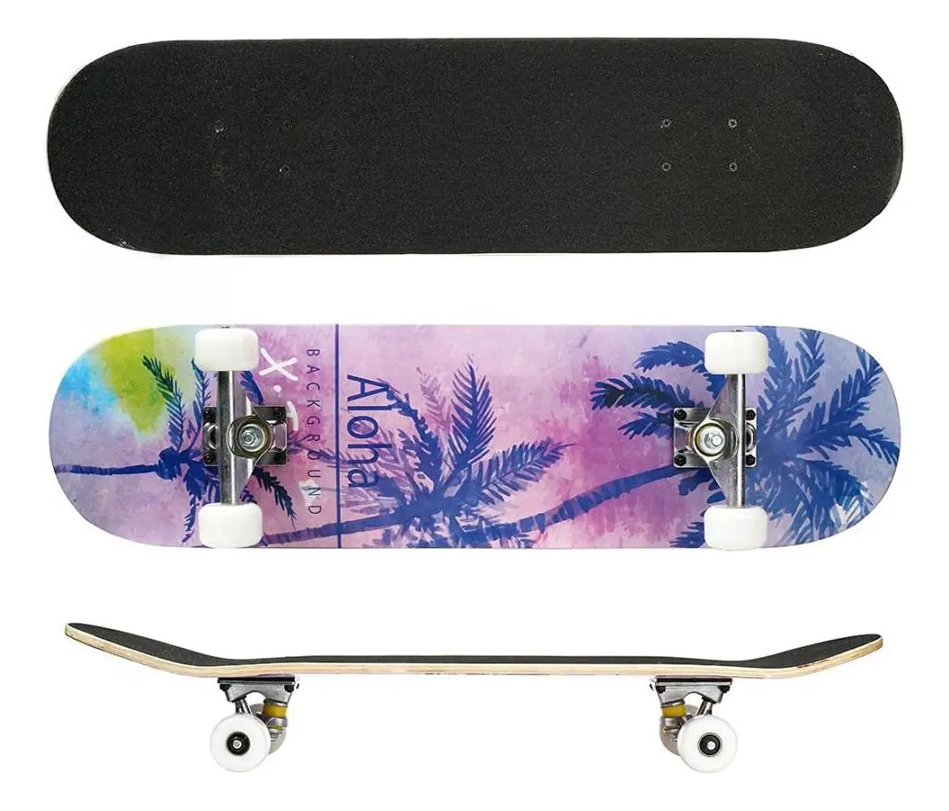 Skate Iniciante Infantil Aloha 50kg Abec-7