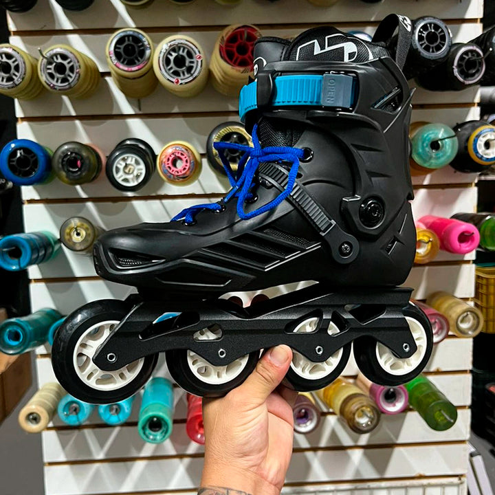 In-Line Skates Fast Black Wheels Tires 80mm 85A Premium