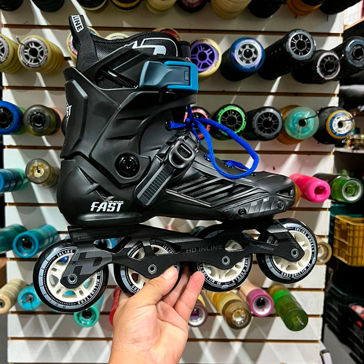 In-Line Skates Fast Black Wheels Tires 80mm 85A Premium