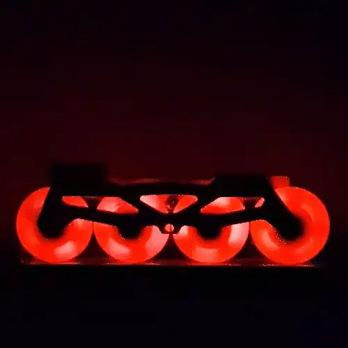 Rodas Led Special Multicolor RGB 80mm 85A 4un