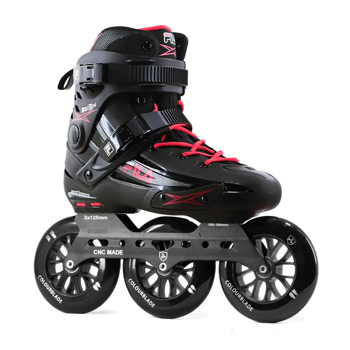 Patines Fila Houdini PRO 125mm Negro/Rojo abec7 125mm