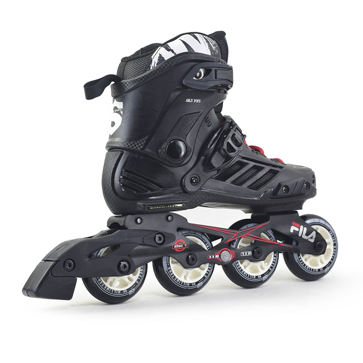 Munchi Inline Skates Fila Hybrid Base and 80mm 85a ABec13 Wheels