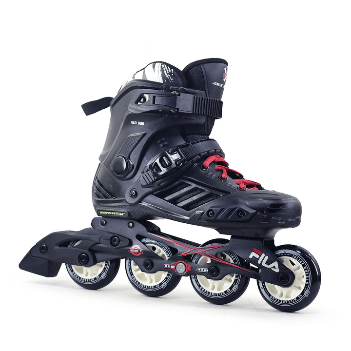 Munchi Inline Skates Fila Hybrid Base and 80mm 85a ABec13 Wheels