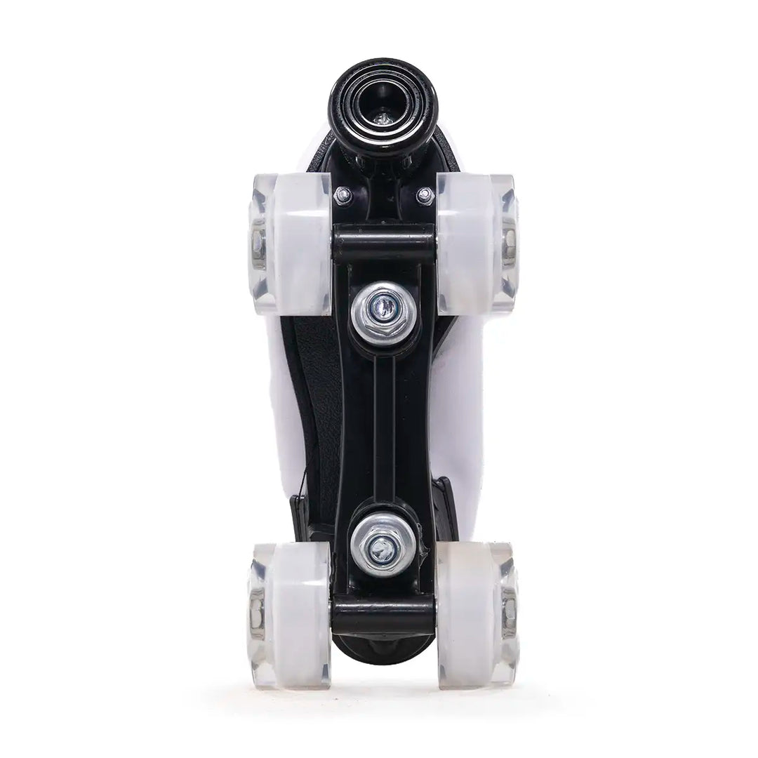 Patins Quad Tradicional Munchi Branco Com Rodas 58x32mm Abec-5