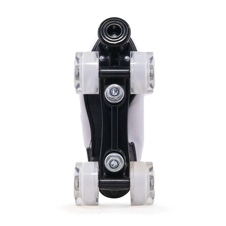 Patins Quad Tradicional Munchi Branco Com Rodas 58x32mm Abec-5