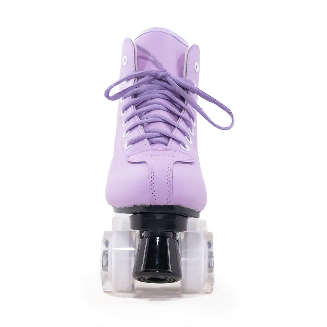 Patins Quad Tradicional Munchi Lilás Com Rodas 58x32mm Abec-5