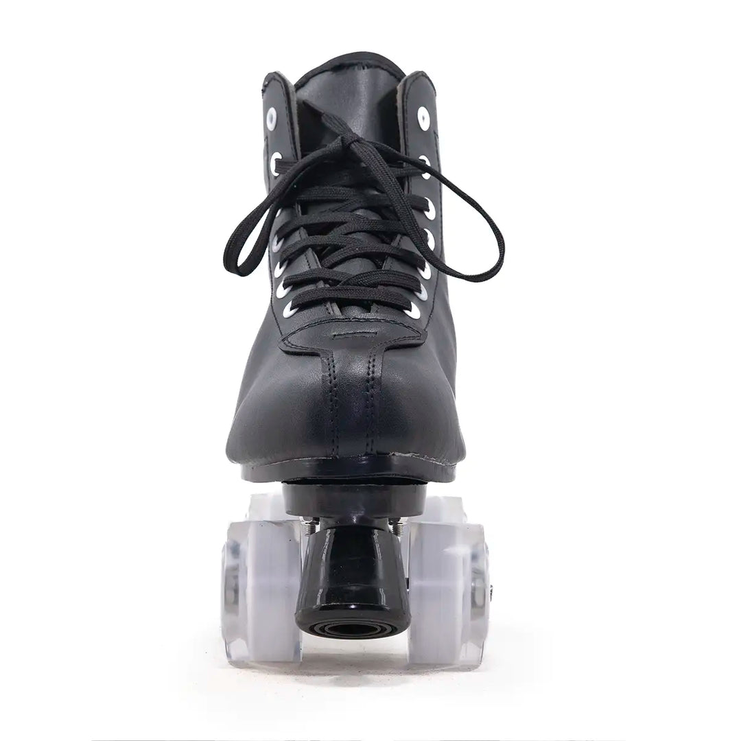Patins Quad Tradicional Munchi Preto Com Rodas 58x32mm Abec-5