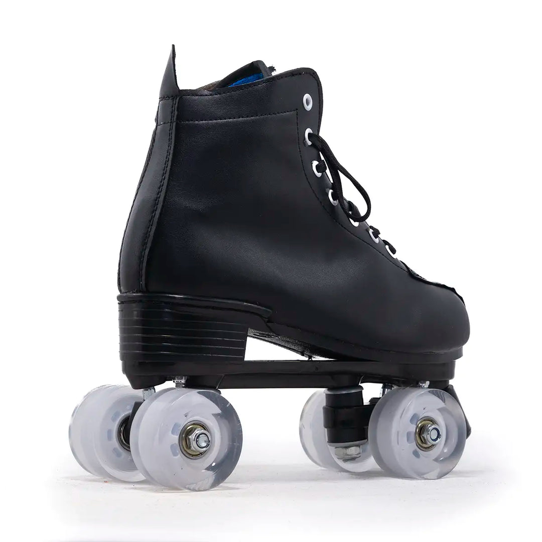 Patins Quad Tradicional Munchi Preto Com Rodas 58x32mm Abec-5