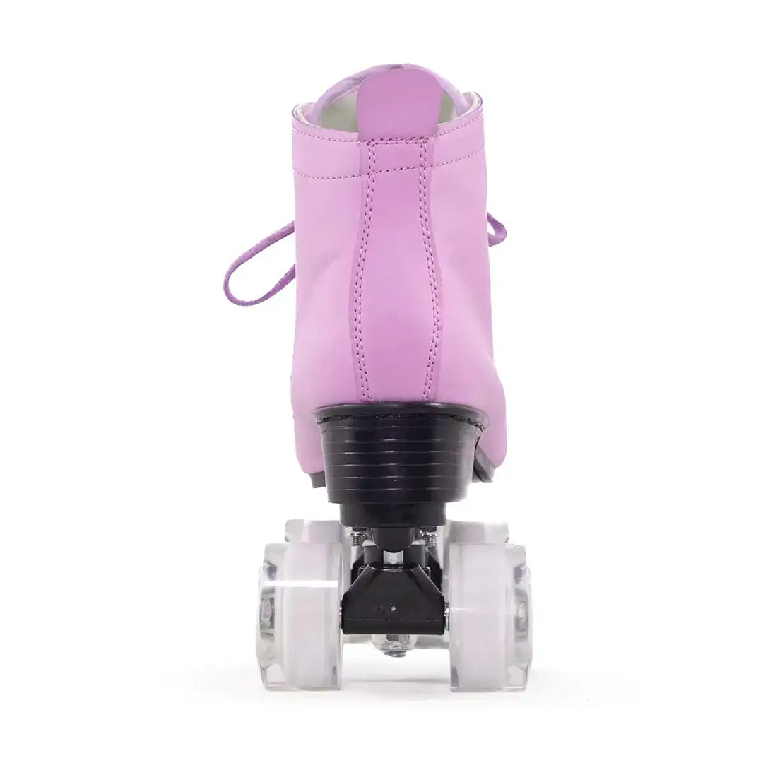 Patins Quad Tradicional Munchi Rosa Com Rodas 58x32mm Abec-5