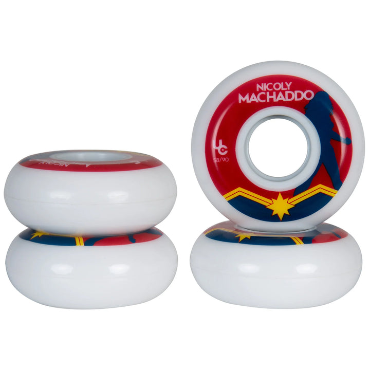 Roda Patins Street Undercover Nicoly Machaddo 58mm 90A 4un