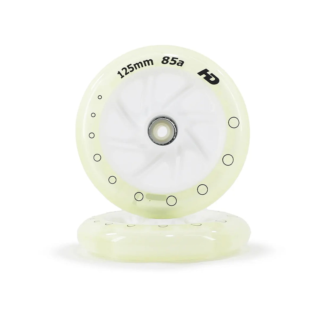 Led Wheels Patins Patinete HD Inline 125mm 85a (kit with 2 units)