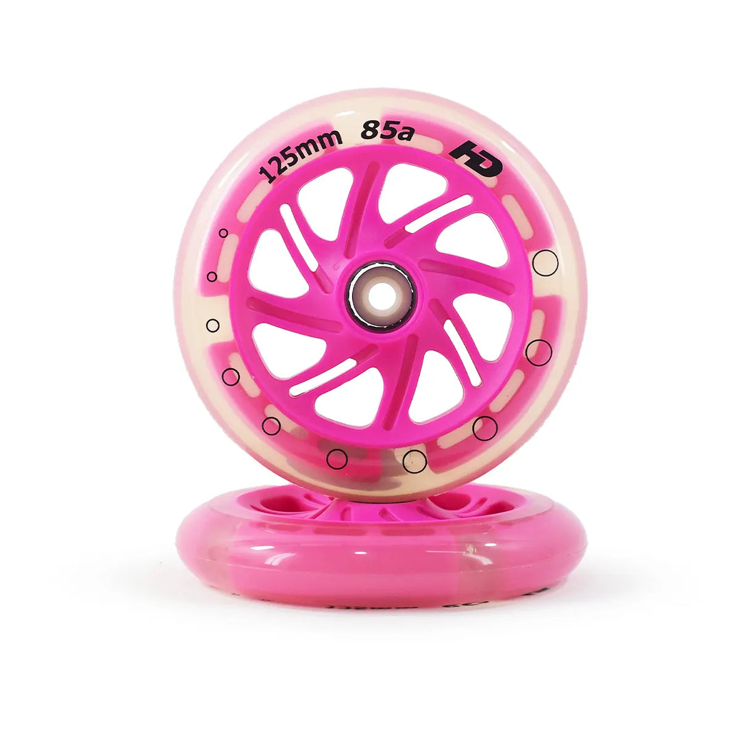 Led Wheels Patins Patinete HD Inline 125mm 85a (kit con 2 unidades)