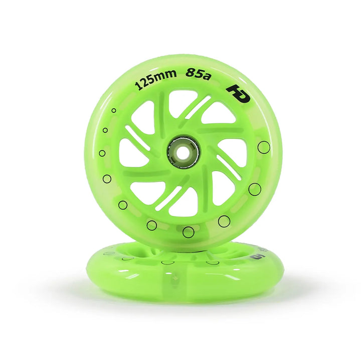 Led Wheels Patins Patinete HD Inline 125mm 85a (kit con 2 unidades)