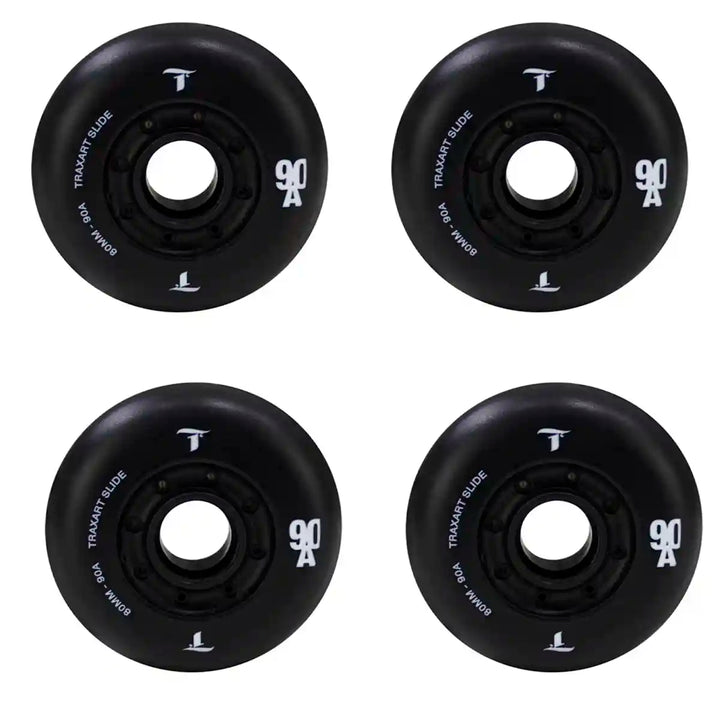 Jogo de Rodas Traxart para Slide 80mm 90a 4 rodas