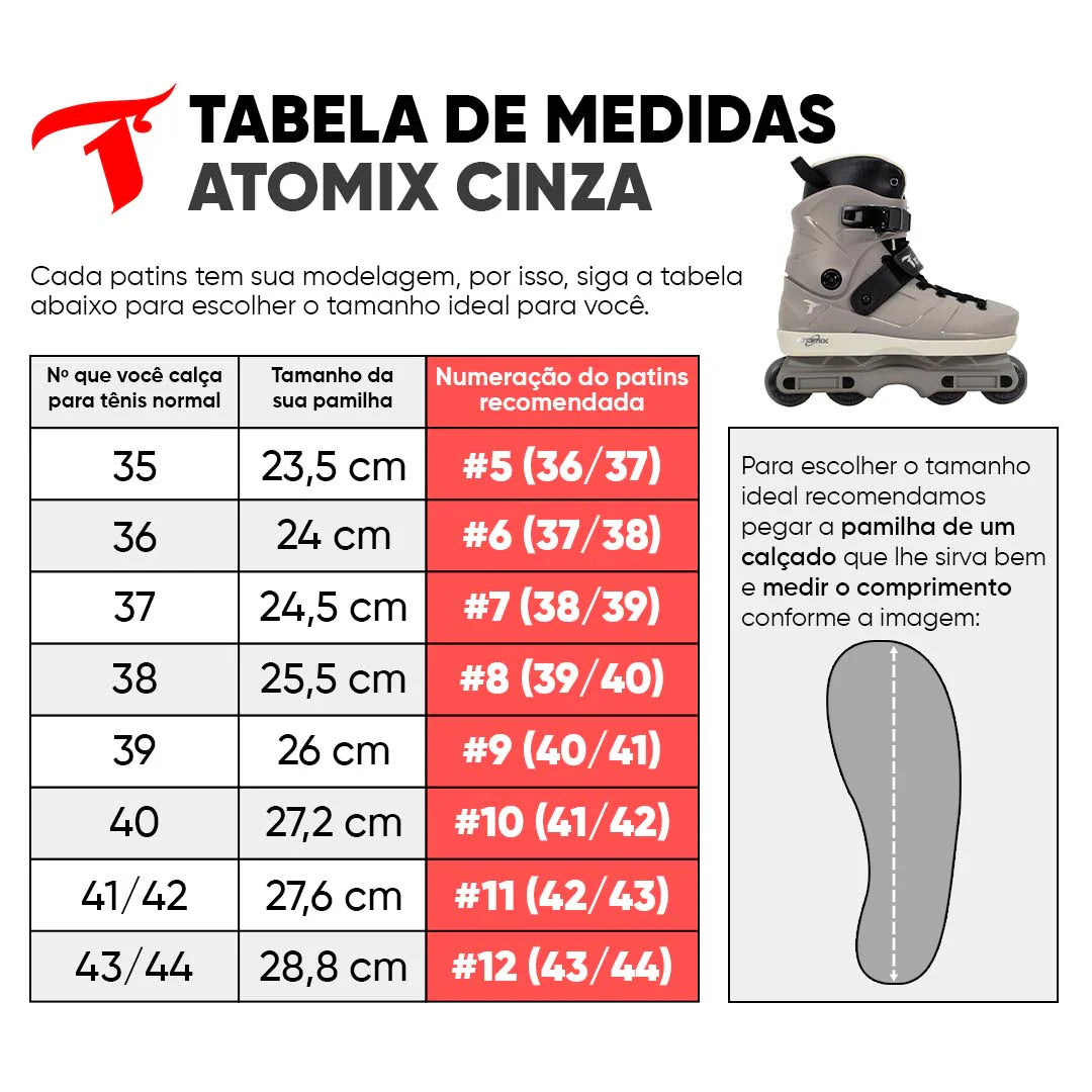 Patins Street Agressivo Traxart Atomix