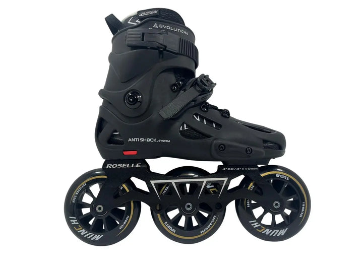 Patins HD Inline Evolution Pró 110mm Abec-9