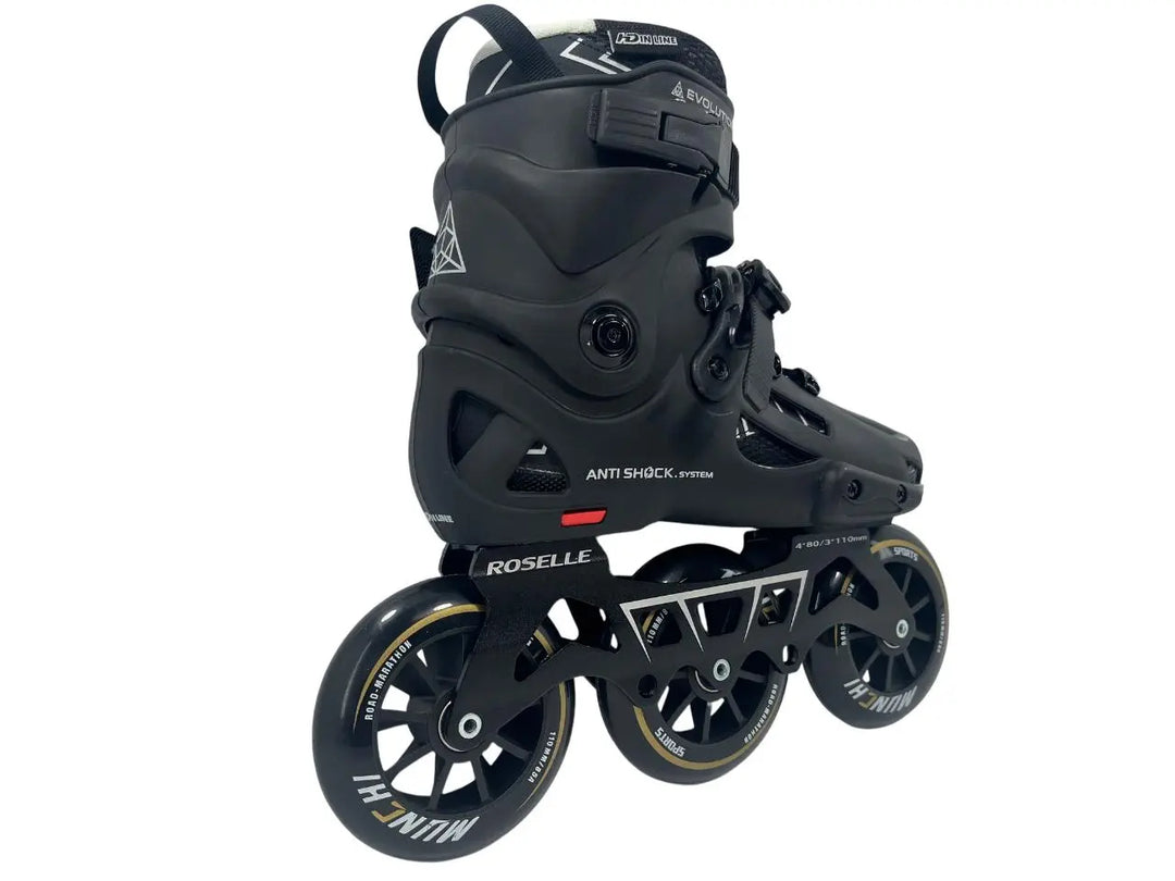 Patins HD Inline Evolution Pró 110mm Abec-9