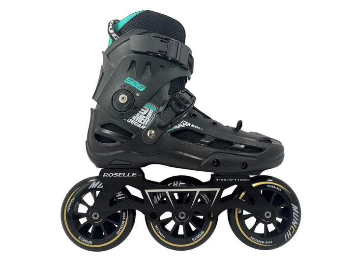 Patins Inline Cougar Base HÍbrida 110mm Abec-9