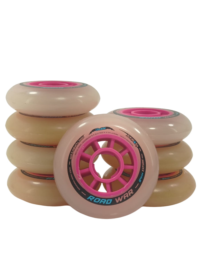8 Wheels MPC Road War 80mm 85a Marathon Asphalt Speed ​​Premium Black