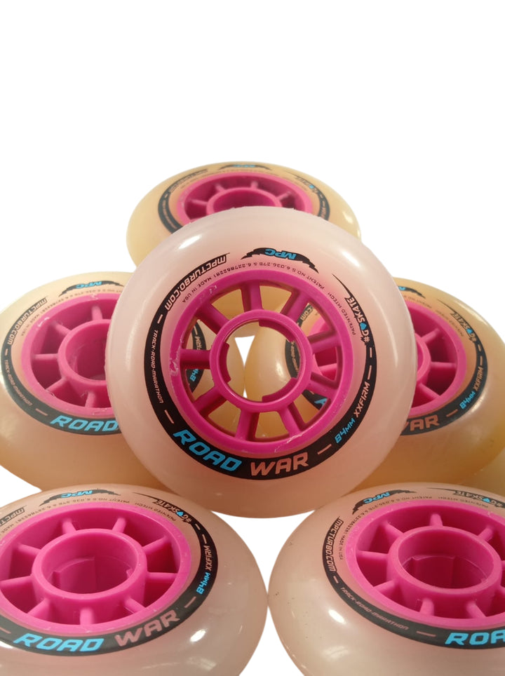 8 Wheels MPC Road War 80mm 85a Marathon Asphalt Speed ​​Premium Black