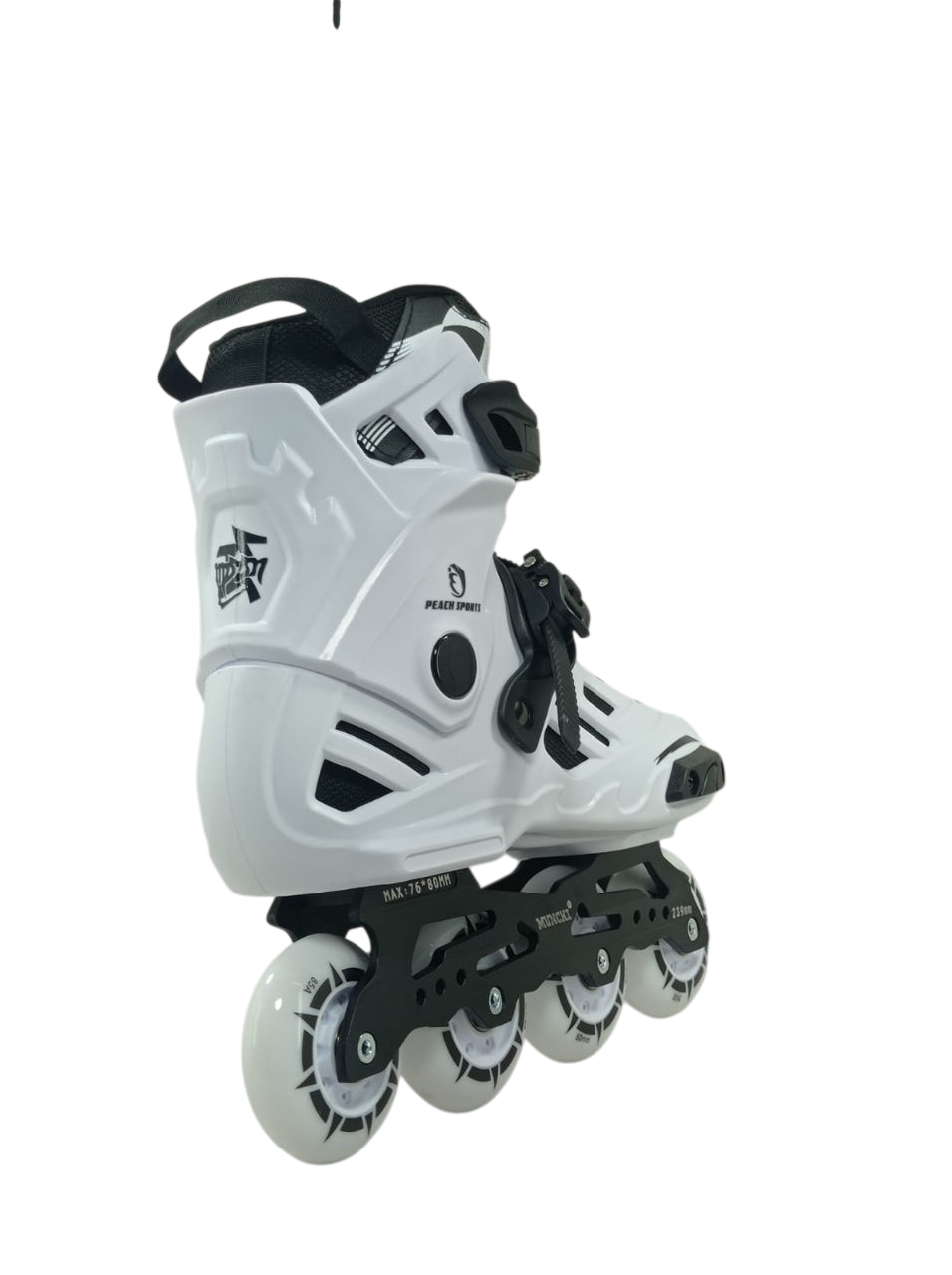 Patins Munchi M10 Branco Rockeado Original Abec-11