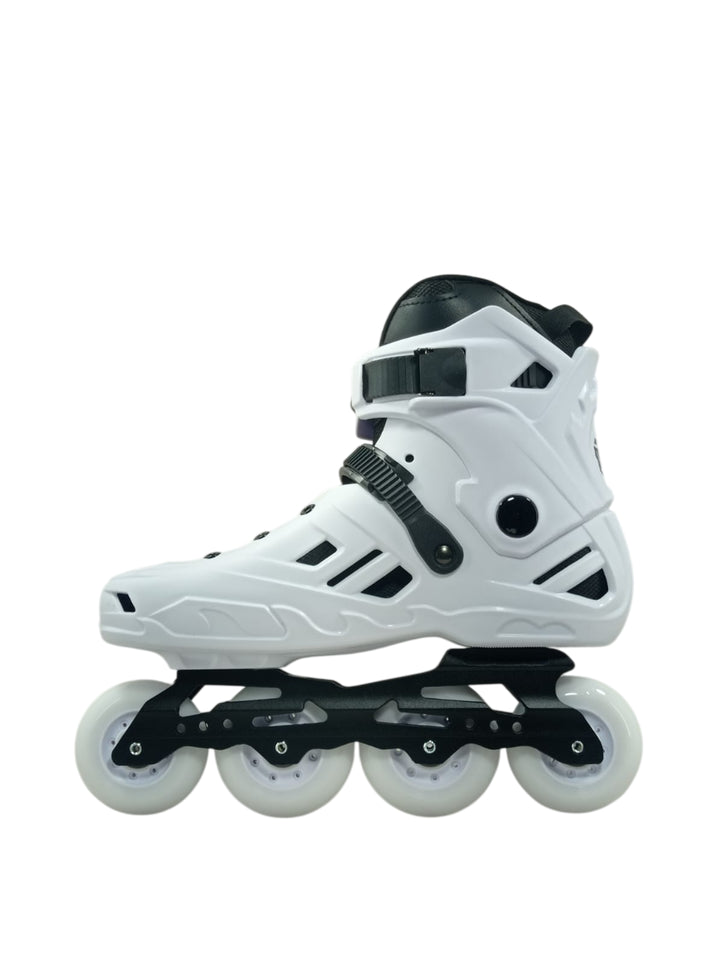 Patins Munchi M10 Branco Rockeado Original Abec-11