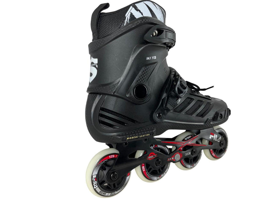 Munchi Base inline skates and Skull Abec 11 HD inline wheels