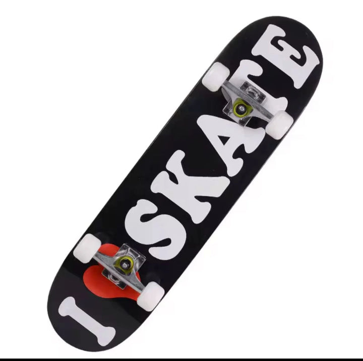 Skate Iniciante Infantil I Love Skate 50kg Abec-7