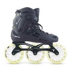 Urban HD Inline XT Skates Black Base Vision Led Wheels 125mm Abec7 