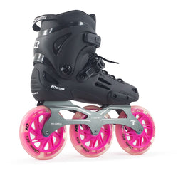 Urban HD Inline XT Skates Black Base Vision Led Wheels 125mm Abec7 