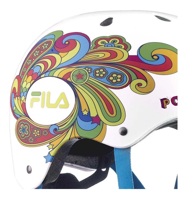 Capacete Fila Bella Com Regulagem Ajustável do 54 a 59cm