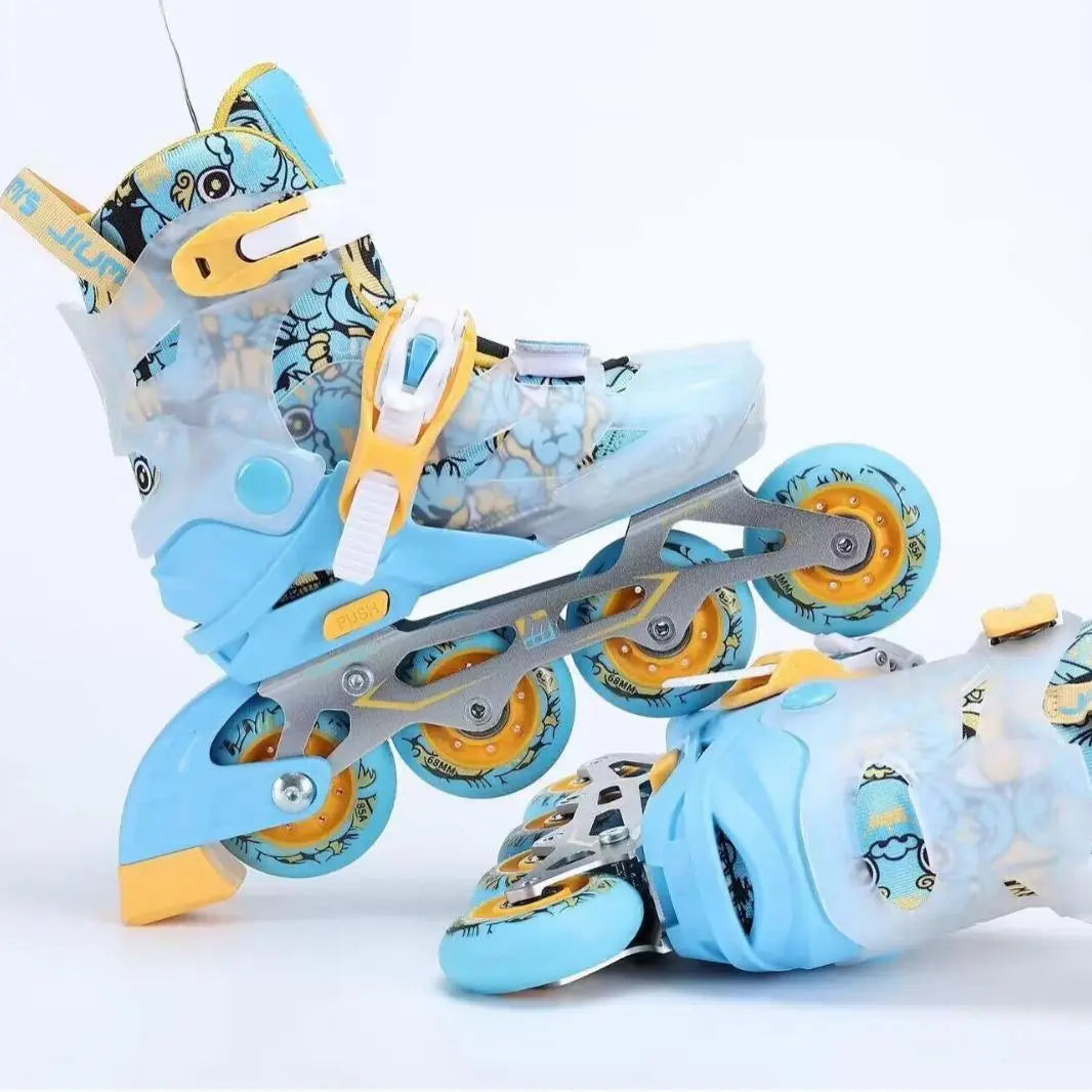 Traxart Children's Skates Adjustable X-Light With LED Abec-9