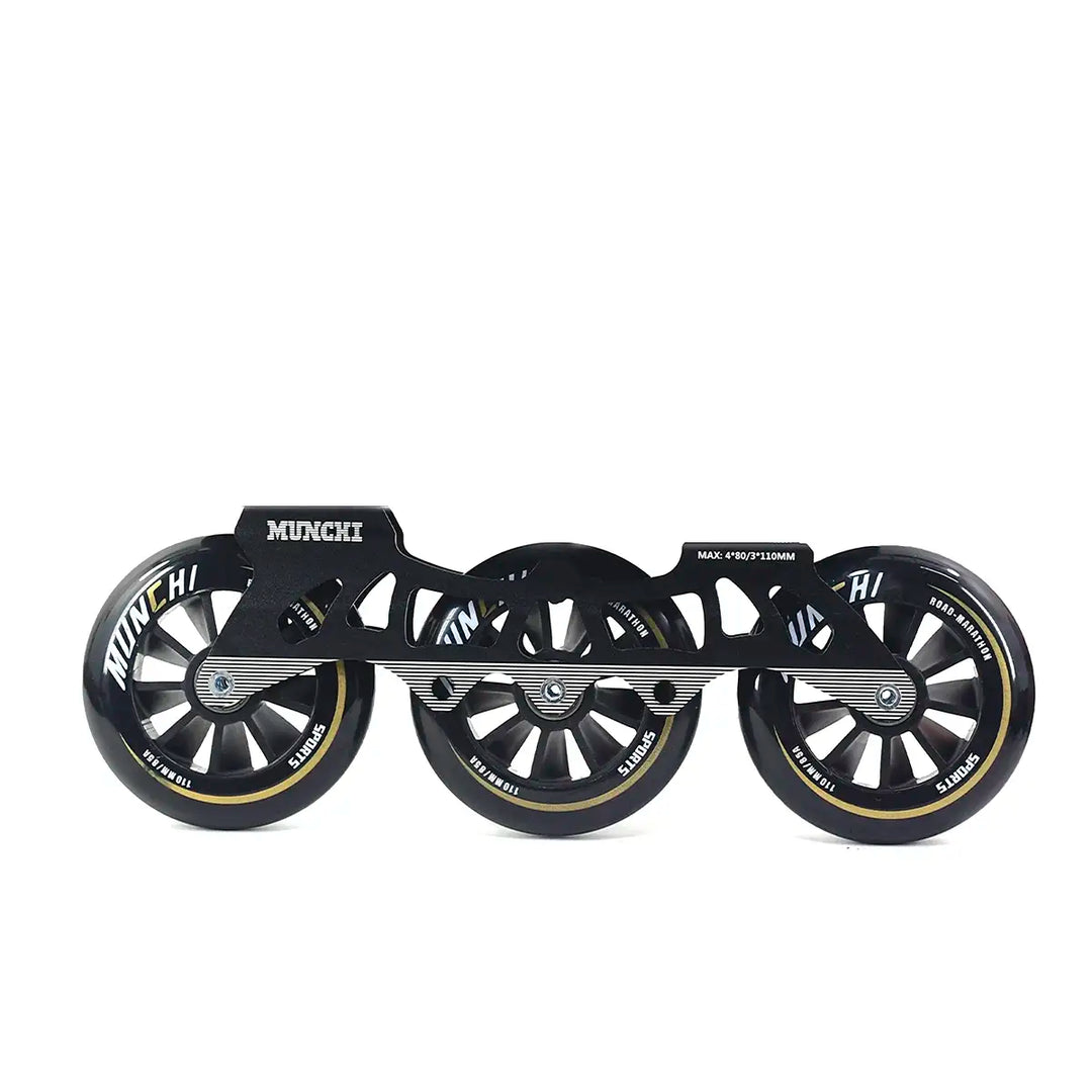 Base Hibrida Munchi com Rodas 110mm 85a Munchi Road Marathon