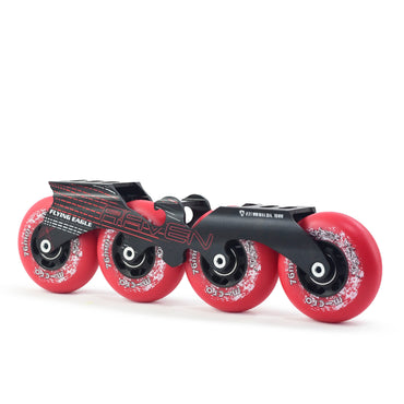 Flying Eagle Raven Complete Base with 76mm Red Wheels 88a Abec11