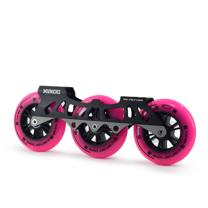 Munchi Hybrid Base with Wheels 110mm Canarian X-slide 85a 110mm Abec9