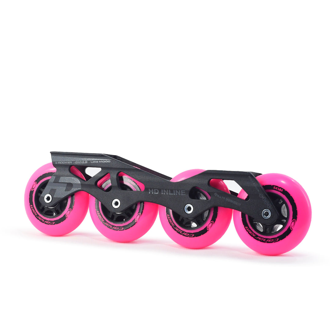 Skull Base with Canariam Matte Wheels 84mm hardness 85a Abec9