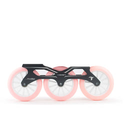 Traxart Roller Skate Base 125mm Hondar Wheels Pink 83a Abec-9