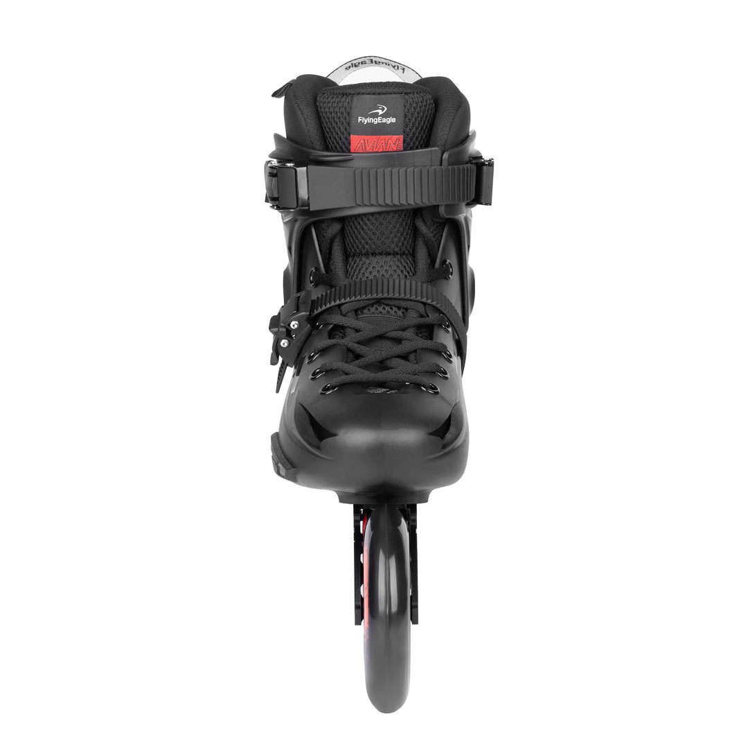 Patins Flying Eagle Avian T110 Preto 110mm SHR Abec-7 Cromo