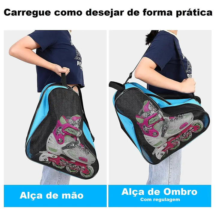 Carrying Bag for Inline Skates and Quad Go Roller Black