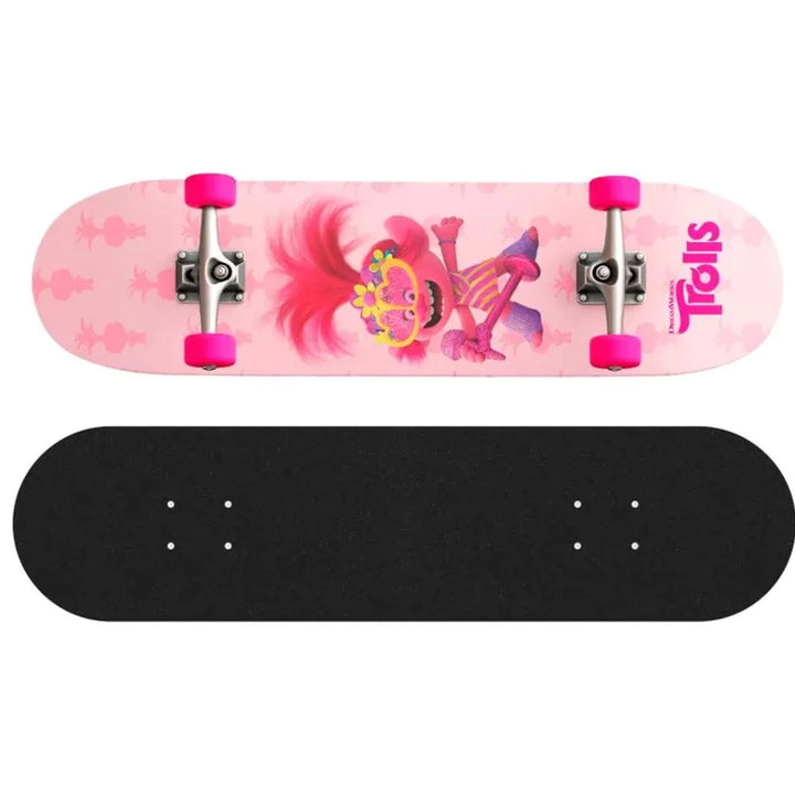 Skate Infantil Trolls Dreamworks Rosa ou Azul