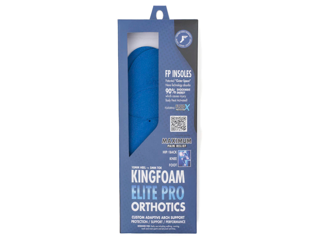 Palmilha Arcada Kingfoam Orthotics Fluidx Elite Pro Verona