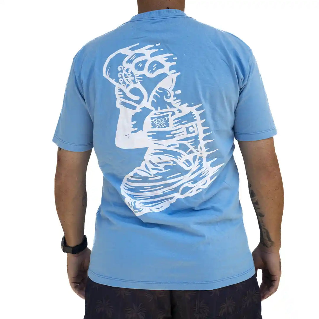 Camiseta Roller Coffee colab Mais Patins - Copo de brinde